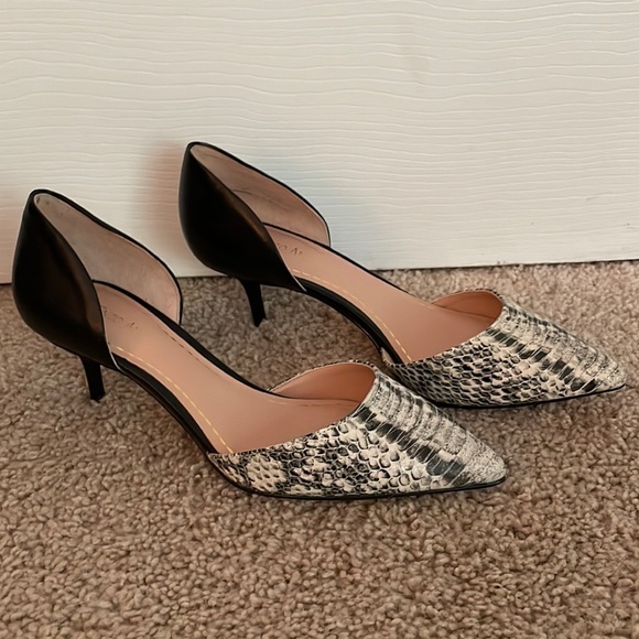 Enzo Angiolini Kitten Heel Pumps/Size 7.5M - Picture 3 of 4